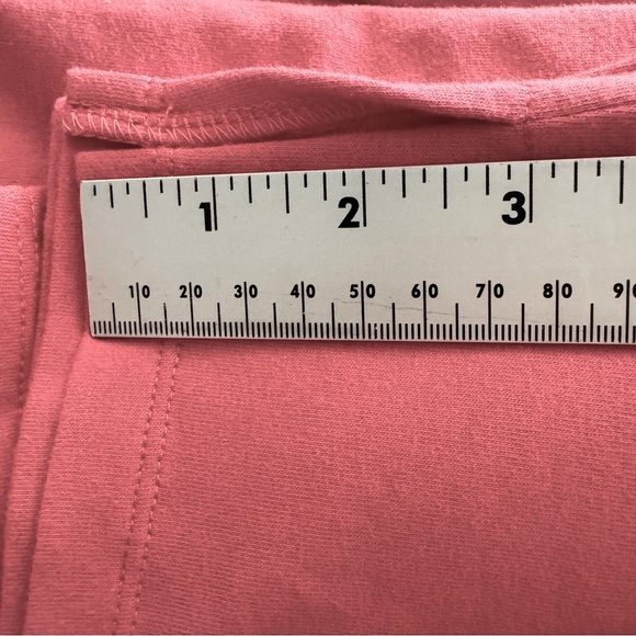 St. John’s Bay Women French Terry Vermillion Red Pull On Capri Pant Plus Size 5X - Picture 14 of 16